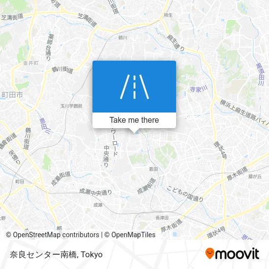奈良センター南橋 map