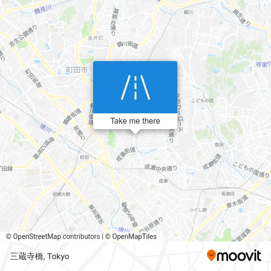 三蔵寺橋 map