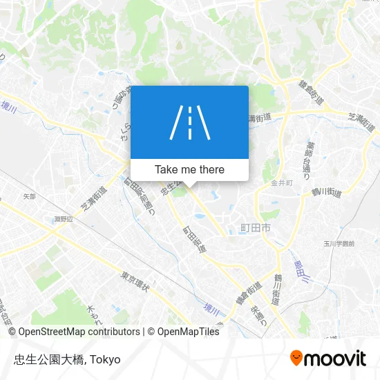 忠生公園大橋 map