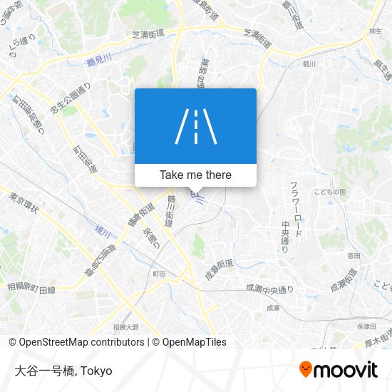 大谷一号橋 map