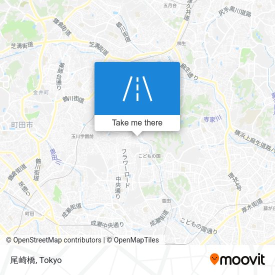 尾崎橋 map