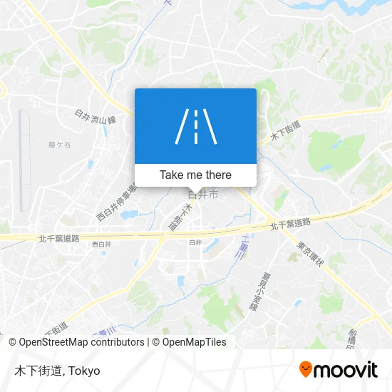 木下街道 map