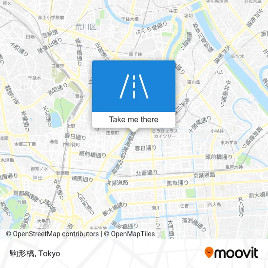 駒形橋 map