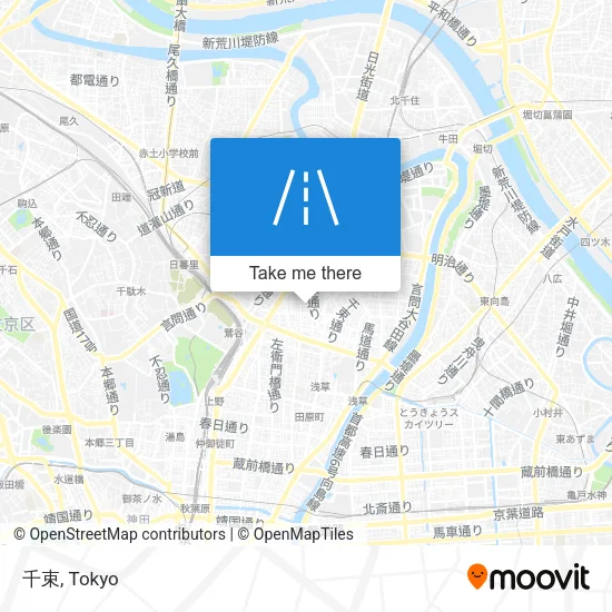 千束 map