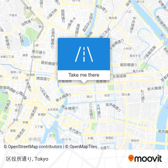 区役所通り map
