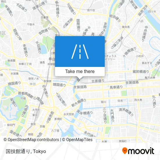 国技館通り map