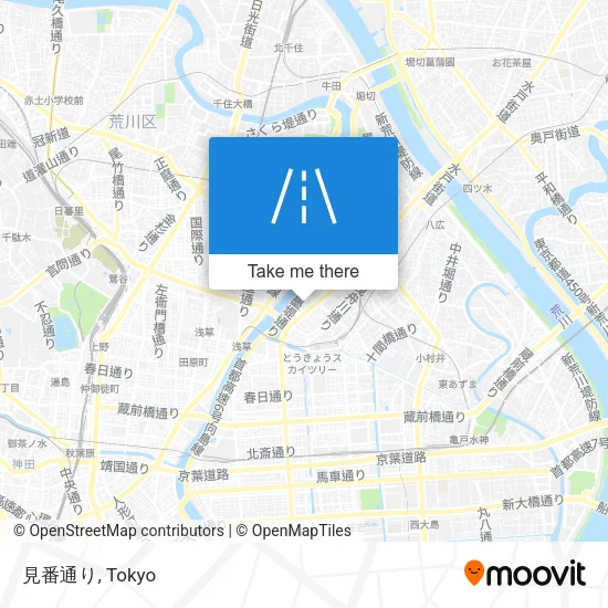 見番通り map