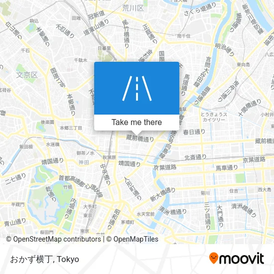おかず横丁 map