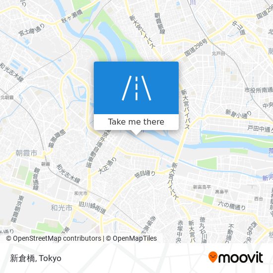 新倉橋 map