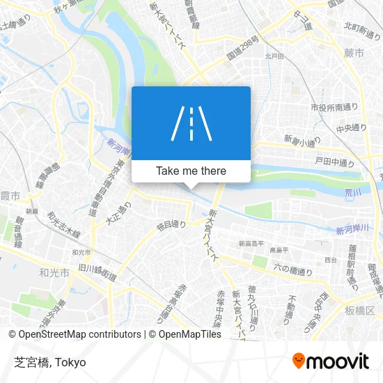 芝宮橋 map