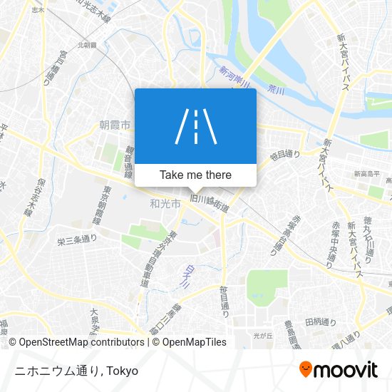 ニホニウム通り map