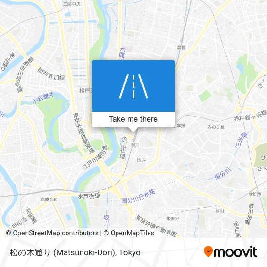 松の木通り (Matsunoki-Dori) map