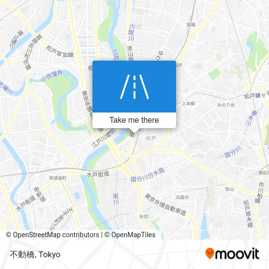 不動橋 map