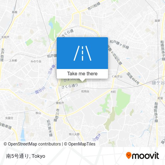 南5号通り map