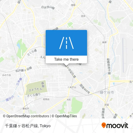 千葉鎌ヶ谷松戸線 map