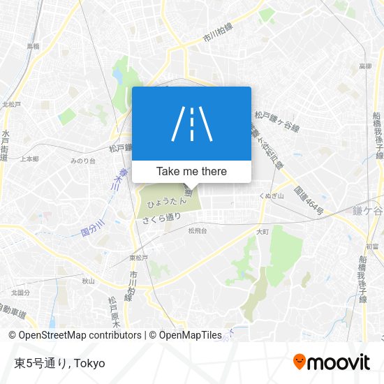 東5号通り map