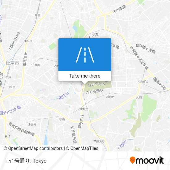 南1号通り map