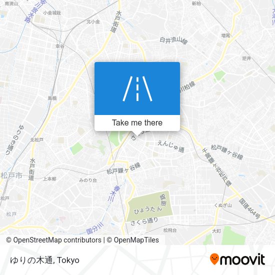 ゆりの木通 map