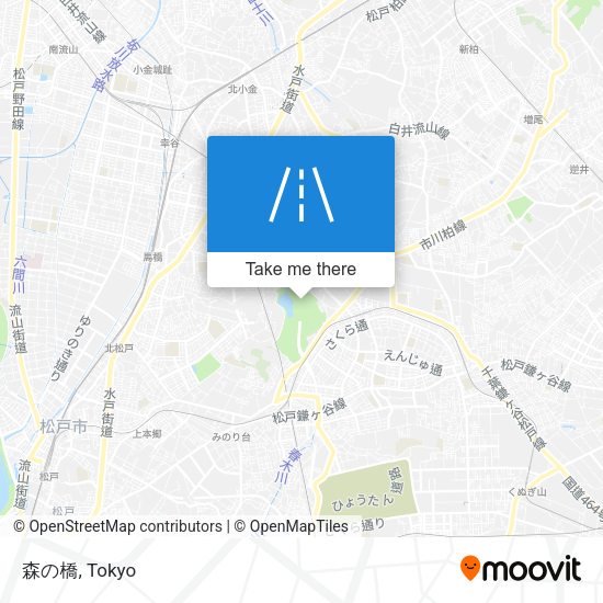 森の橋 map