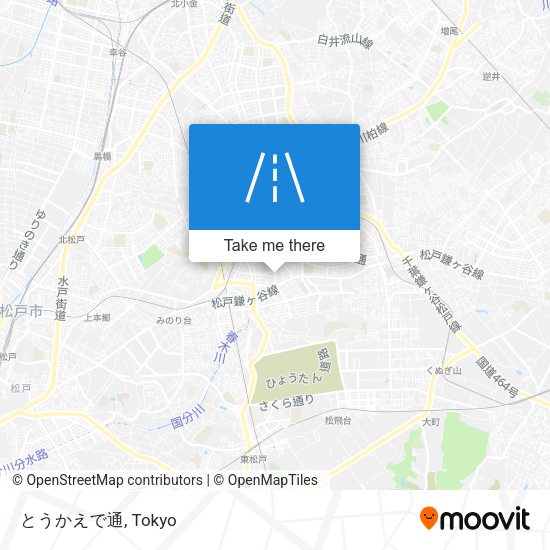 とうかえで通 map