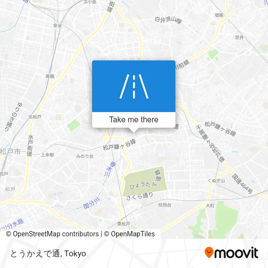 とうかえで通 map