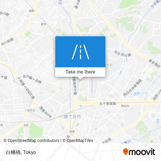 白幡橋 map