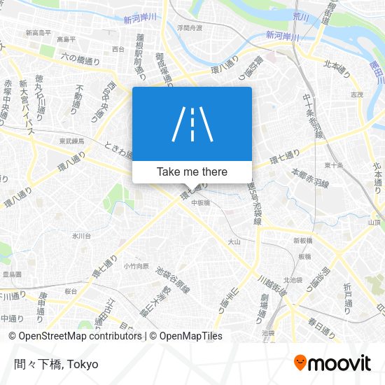 間々下橋 map