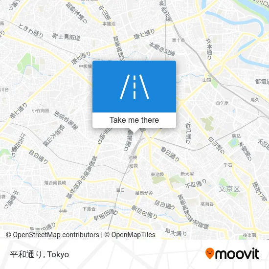 平和通り map