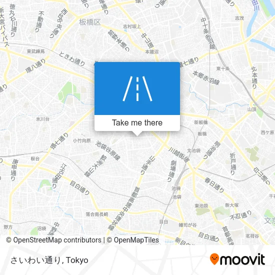 さいわい通り map