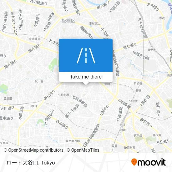 ロード大谷口 map