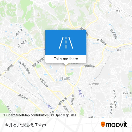 今井谷戸歩道橋 map