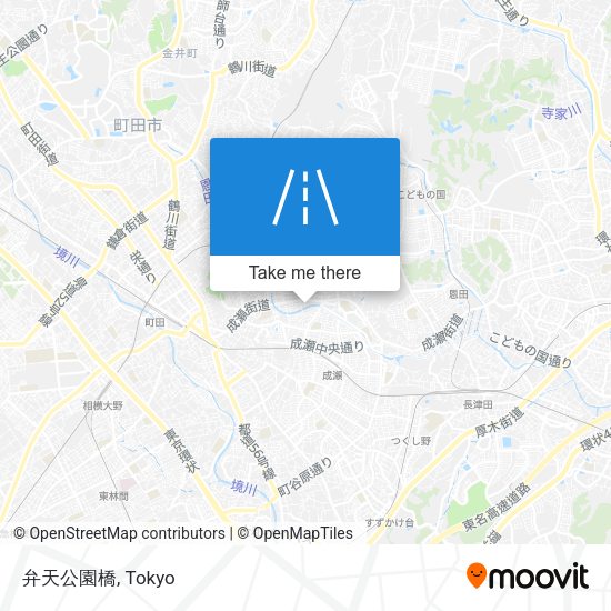 弁天公園橋 map