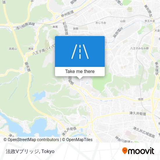 法政Vブリッジ map