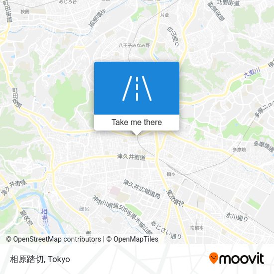 相原踏切 map