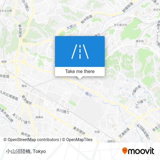 小山沼陸橋 map