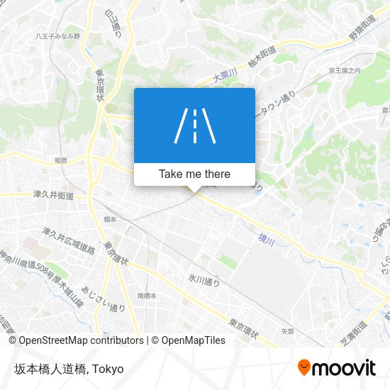 坂本橋人道橋 map