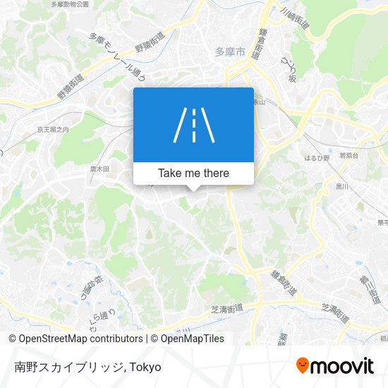 南野スカイブリッジ map