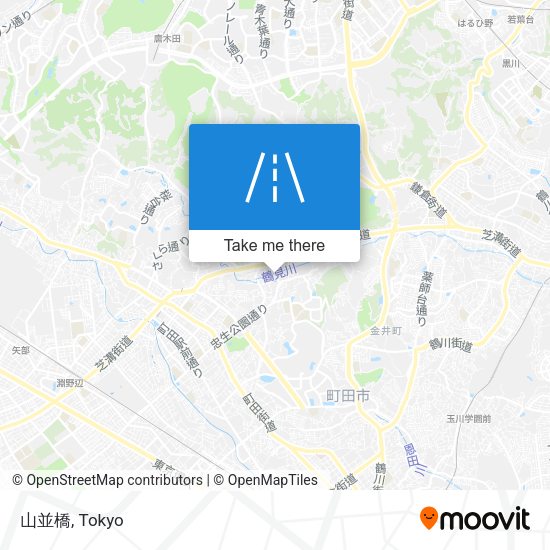 山並橋 map