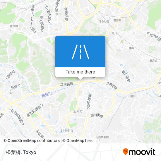 松葉橋 map