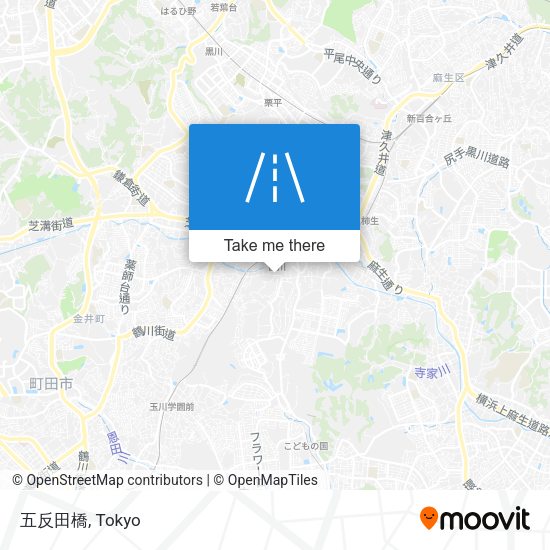 五反田橋 map