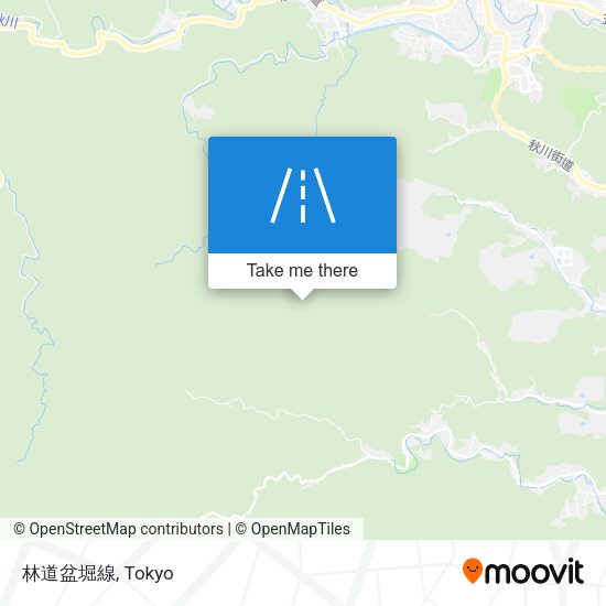 林道盆堀線 map
