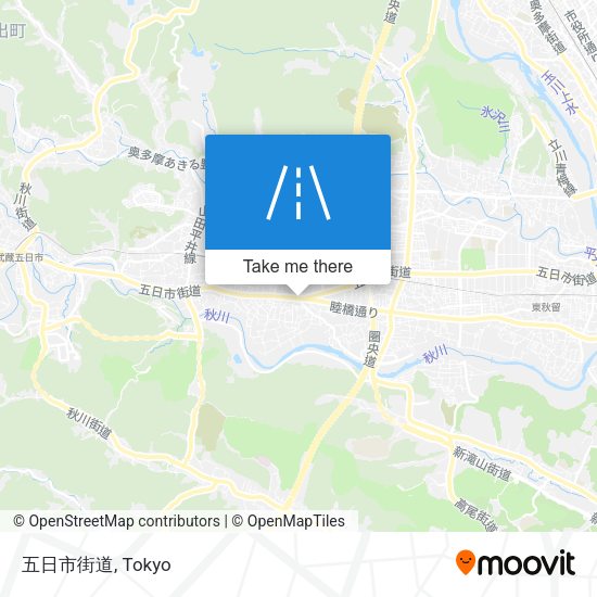 五日市街道 map