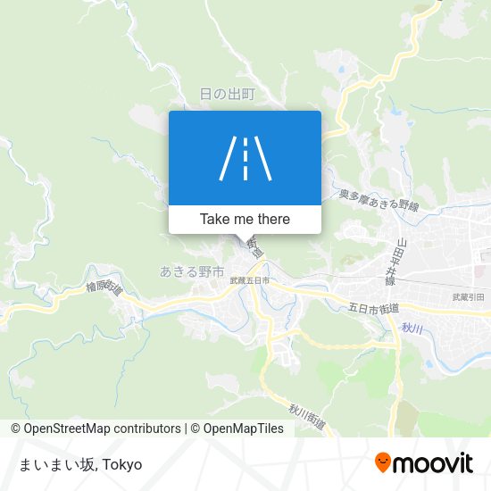 まいまい坂 map