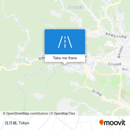佳月橋 map