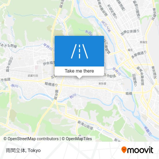 雨間立体 map