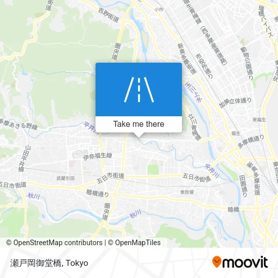 瀬戸岡御堂橋 map
