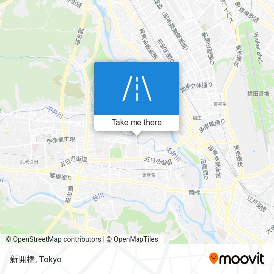 新開橋 map