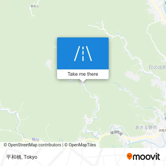平和橋 map