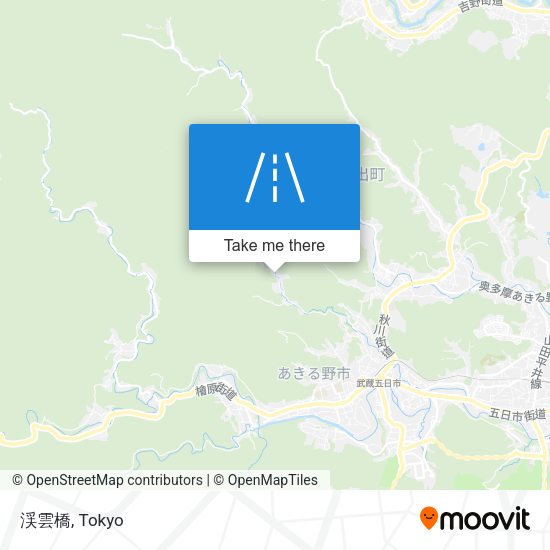 渓雲橋 map