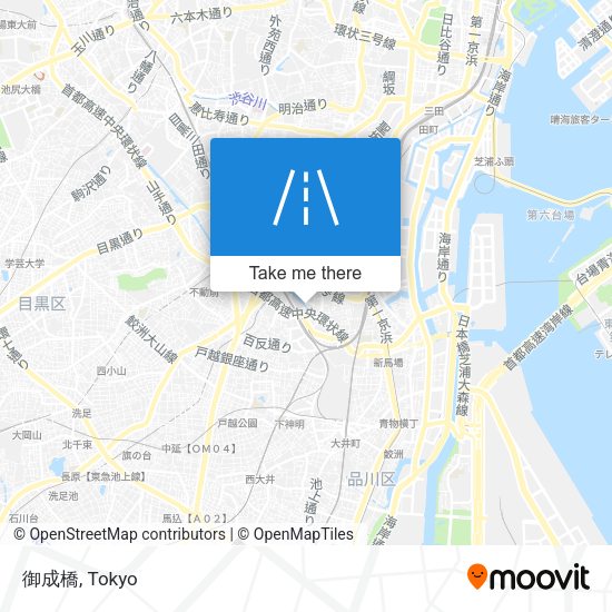 御成橋 map